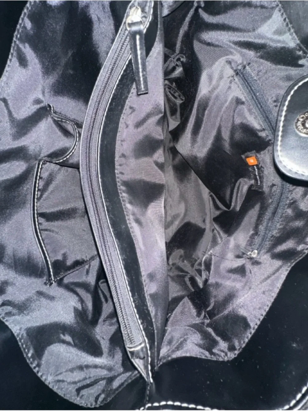 Wilsons Leather structured black
